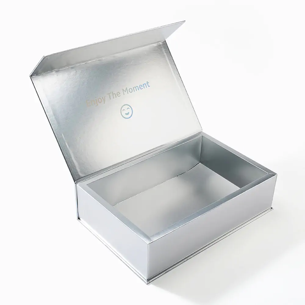 Silver Magnetic Gift Boxes